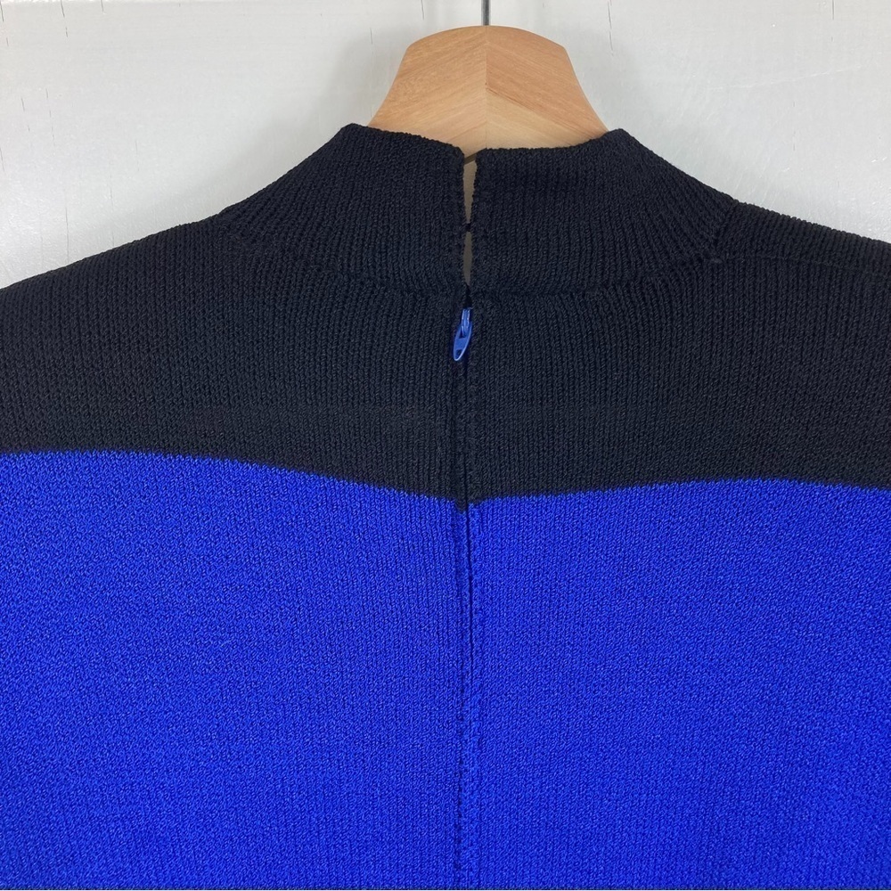 Vintage St. John Knit Balloon Sleeve Dress - Picture 6 of 7